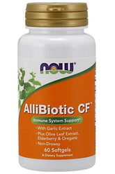 NOW Foods - AlliBiotic CF - 60 softgels - Nutri.se